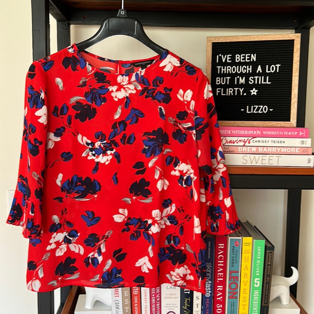 BR Factory Floral Blouse